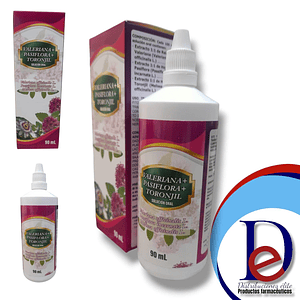 VALERIANA+PASIFLORA+TORONJIL GOTAS X90ML- - TOTALMAX- 14-B