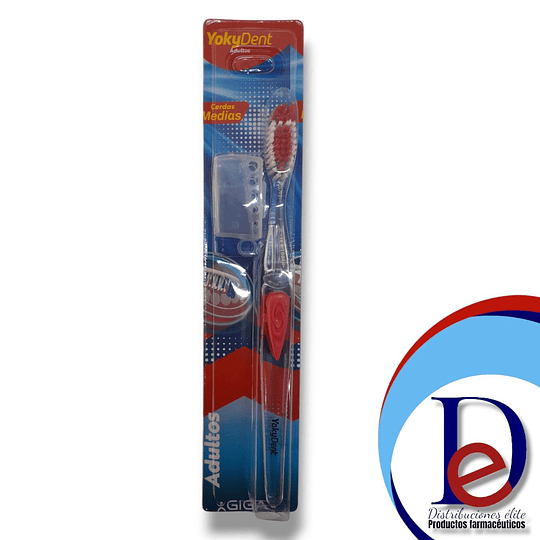 CEPILLO DENTAL ADULTO CRDAS MEDIAS- - YOKY- VTO N/A