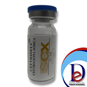 CEFTRIAXONA 1 GR X 1 AMP (CEFRIDELT)- - DELTA- - UBI 8-C