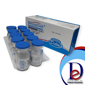 PENICILINA G BENZATINICA 1.200.000UI X 10 AMP- - DELTA- - UBI 1-D