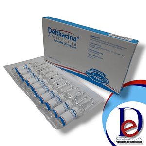 AMIKACINA 500MG/2ML X 10 AMP (DELTKACINA- - DELTA- - UBI 8-C