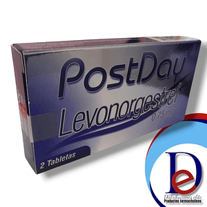 POSTDAY 0.75 MG X 2 TAB- LEVONOGESTREL 0.75 MG- LAFRANCOL- - UBI 21-D