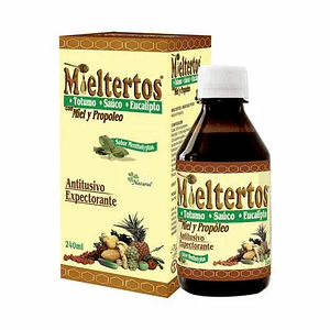 MIELTERTOS JBE X 240 ML- PROPOLEO+ MILE+ MARAÑON+ JENGIBRE- NATURAL FRESHLY- - UBI 23-B