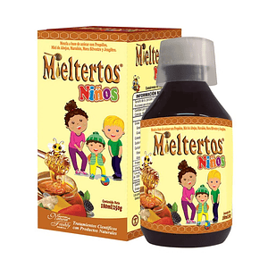 MIELTERTOS JBE NIÑOS X 180 ML- PROPOLEO+ MILE+ MARAÑON+ JENGIBRE- NATURAL FRESHLY- - UBI 23-B