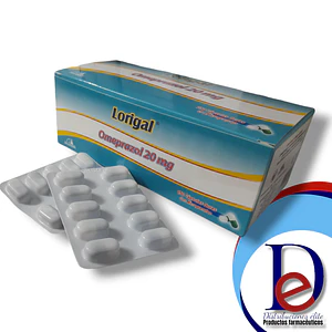 LORIGAL 20 MG X 250 CAP- OMEPRAZOL 20 MG- ANGLOPHARMA- UBI 2-E