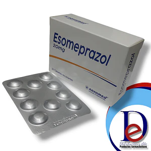 ESOMEPRAZOL 20 MG X 30 TAB- - NOVAMED- UBI 20-D