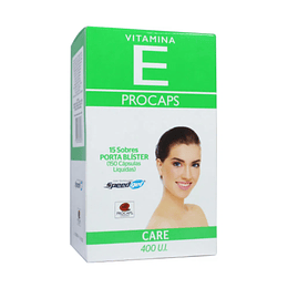 VITAMINA E 400 UI X 150 CAP BLISTER- - PROCAPS- VTO ENE 27- UBI 9-