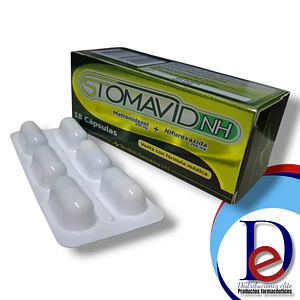 STOMAVID NH X 18 CAP- METRONIDAZOL+ NIFUROXAZIDA- NEW HEALTH- UBI 36-D