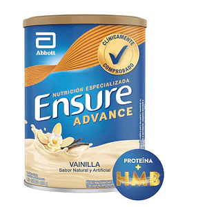 ENSURE ADVANCE VAINILLA X 400 GR- MULTIVITAMINICO- ABBOTT- UBI 16-D