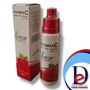 VITAMINA C GOTAS FCO X 30 ML --ECAR-UBI 13-F