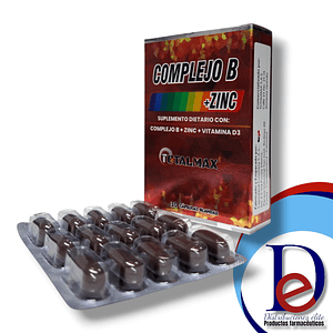 COMPLEJO B TOTALMAX X 30 CAP- - TOTALMAX- - UBI 21-E