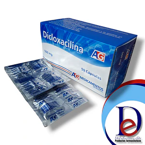 DICLOXACILINA 500 MG X 50 CAP - -AG -BODEGA A-UBI 1-D