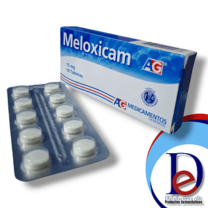 MELOXICAM 15 MG X 10 TAB - - AG- 1-E