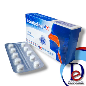 LORATADINA 10 MG X 20 TAB - -AG -UBI 1-E