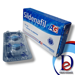 SILDENAFIL 50 MG X 2 TAB- - AG- - UBI 2-A