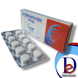 ATORVASTATINA 40 MG X 10 TAB- - ECAR- 12-A