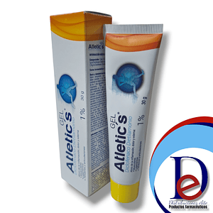 ATLETICS GEL TOPICO TOPICO X 30 GR - DICLOFENACO 1%- ECAR- 12-D