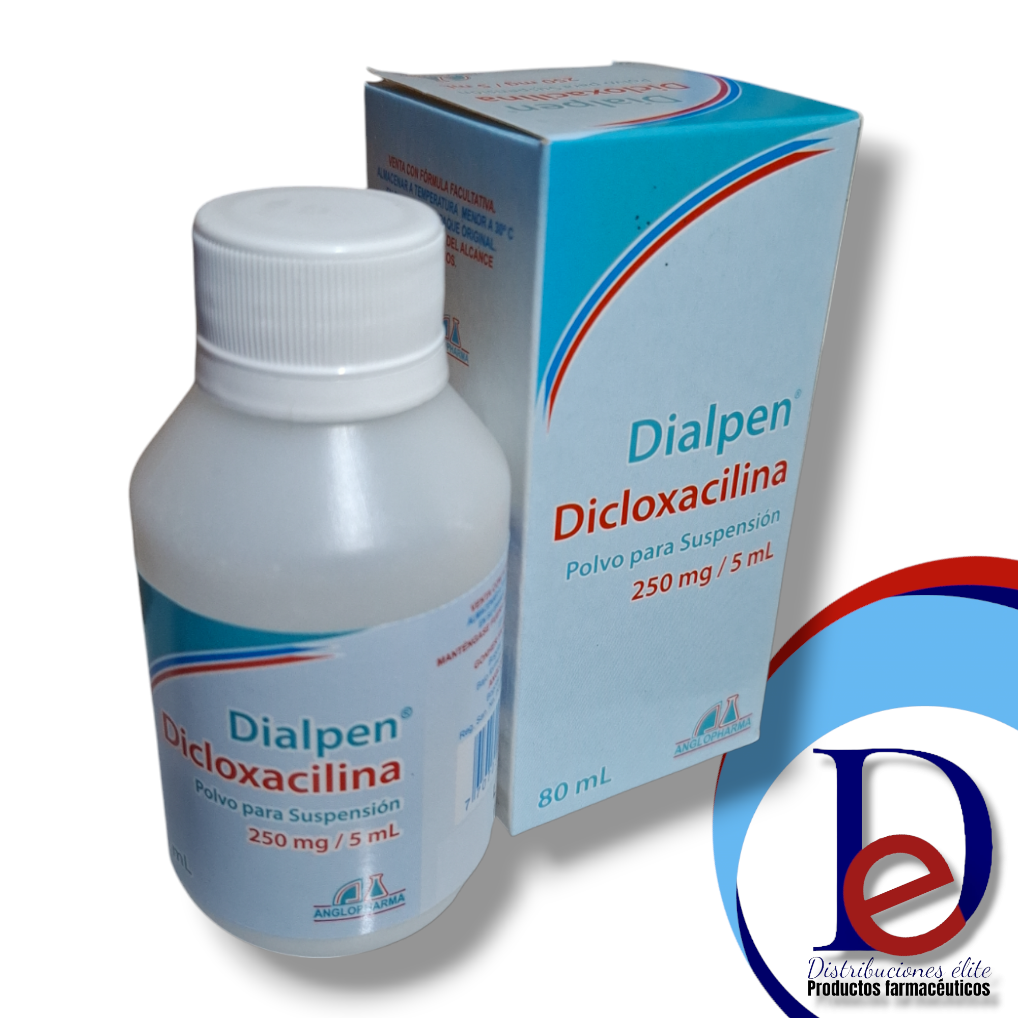 Dicleophen DIALPEN 250MG/5ML SUSP X 80 ML -DICLOXACILINA-ANGLOPHARMA