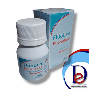 FLUOBEN 2% SUSP X 30 ML (FLUBENDAZOL)- FLUBENDAZOL- ANGLOPHARMA- - UBI 2-C