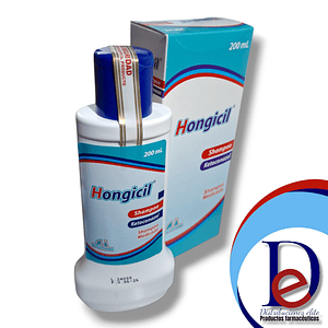 HONGICIL 2% SHAMPOO X 200 ML- KETOCONAZOL 2%- ANGLOPHARMA- 1-F