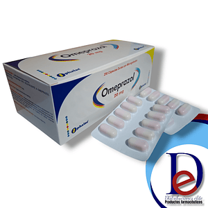 OMEPRAZOL 20 MG X 250 CAP- - ANGLOPHARMA- - UBI 2-A