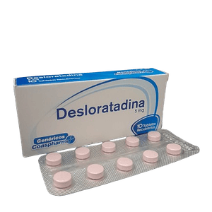 DESLORATADINA 5 MG X 10 TAB- - COASPHARMA- UBI 6-B