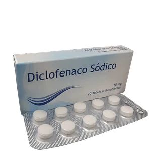 DICLOFENACO 50 MG X 20 TAB - -COASPHARMA -UBI 6-C