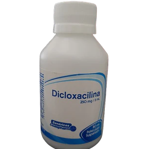 DICLOXACILINA 250MG/5ML SUSP X 80 ML - - COASPHARMA- 6-B