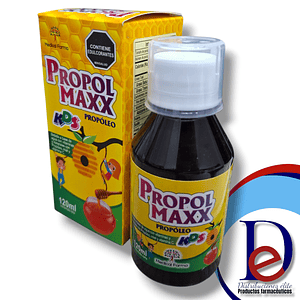 PROPOLMAXX KIDS JBE X 120 ML - PROPOLEO +MIEL DE ABEJAS+VITAMINA C- MEDICAL- 24-C