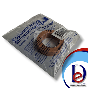 ESPARADRAPO MICROPOROSO 1/2