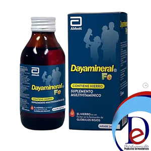 DAYAMINERAL E JBE X 240 ML- MULTIVITAMINICO- ABBOTT- UBI 18-D*