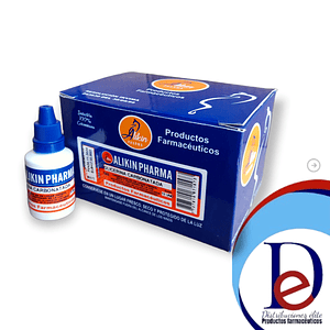 GLICERINA CARBONATADA BOTERO X 25 ML CAJA X 12 - - ALIKIN PHARMA- 25-E*