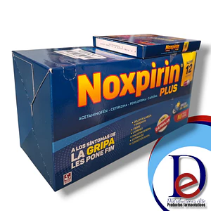 NOXPIRIN PLUS X 120 CAP- ACETAMINOFEN+ CAFEINA+ CETIRIZINA+ FENILEFRINA- SIEGFRIED- UBI 24-B