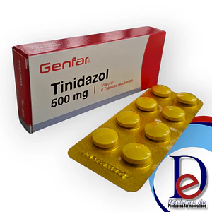 TINIDAZOL 500 MG X 8 TAB - - GENFAR- UBI 20-C