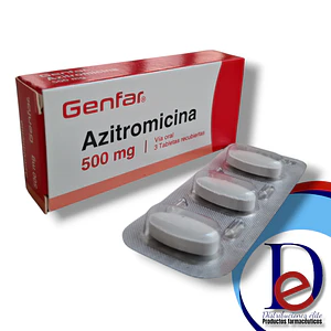 AZITROMICINA 500 MG X 3 TAB - - GENFAR- UBI 20-D