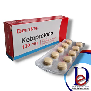 KETOPROFENO 100 MG X 30 TAB - - GENFAR- UBI 20-E