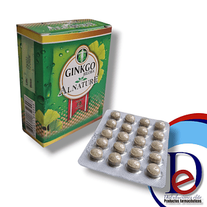 GINKGO BILOBA 120 MG X 60 TAB BLISTER- - TOTALMAX- - UBI 14-B