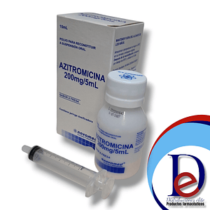 AZITROMICINA 200MG/5ML SUSP X 15 ML - -NOVAMED -UBI 24-B