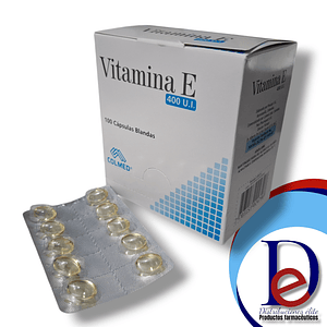 VITAMINA E 400 UI X 100 CAP- - COLMED- - UBI 7-B