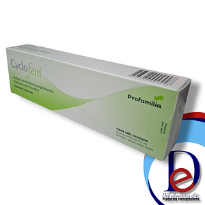 CYCLOFEM X 1 AMP- MEDROXIPROGESTERONA+ ESTRADIOL- PROFAMILIA- - UBI 11-C