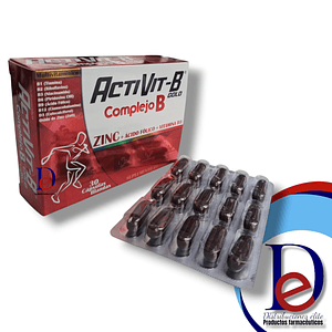 ACTIVIT B GOLD X 30 CAP - COMPLEJO B- NOVOFAR- 22-D