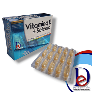 VITAMINA E 1000 UI + SELENIO 35MCG X 30 CAP- - NOVOFAR- 21-D