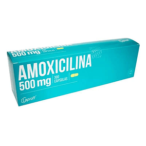 AMOXICILINA 500 MG X 300 CAP- - LAPROFF- - UBI 11-F