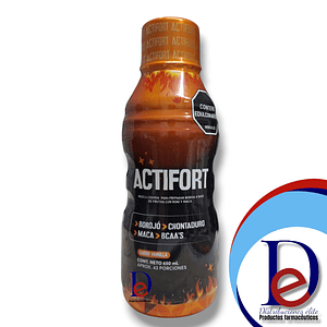 ACTIFORT JBE X 650 ML VAINILLA- BOROJO+ CHONTADURO+ MACA+ NONI+ BCAA´S- HEAL NATURAL- 22-F