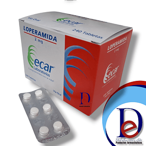 LOPERAMIDA 2 MG X 240 TAB - - ECAR- 12-C