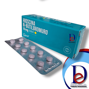 HIOSCINA 10 MG X 50 TAB- - LAPROFF- - UBI 9-E