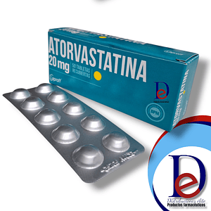 ATORVASTATINA 20 MG X 50 TAB- - LAPROFF- - UBI 14-C