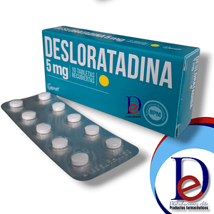 DESLORATADINA 5 MG X 10 TAB- - LAPROFF- - UBI 14-E