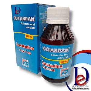 EUTARPAN JBE X 120 ML- LORATADINA 1MG/ML- BIOQUIFAR- - UBI 3-F
