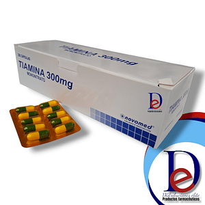 TIAMINA 300 MG X 250 CAP- - NOVAMED- 4-A